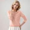 Pullover Sweaters For Women Round-neck Classic Long Sleeve Breathable Loose Soft Cozy Knitted Sweater Tops