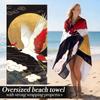 Extra Large Luxury Oversized Beach Towel | Lightweight Microfiber With Strong Wrapping Properties, Vintage, Polyester, Machine W