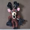 New 99 Nights In The Forest Monster Deer Plushie Cartoon Milu Deer Stuffed Game Peripherals Soft Pillow Halloween Toy Fans Gifts