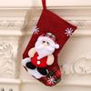 New Year Christmas Stocking Sack Xmas Gift Candy Bag Noel Christmas Decorations for Home Natal Sock Christmas Tree Decor