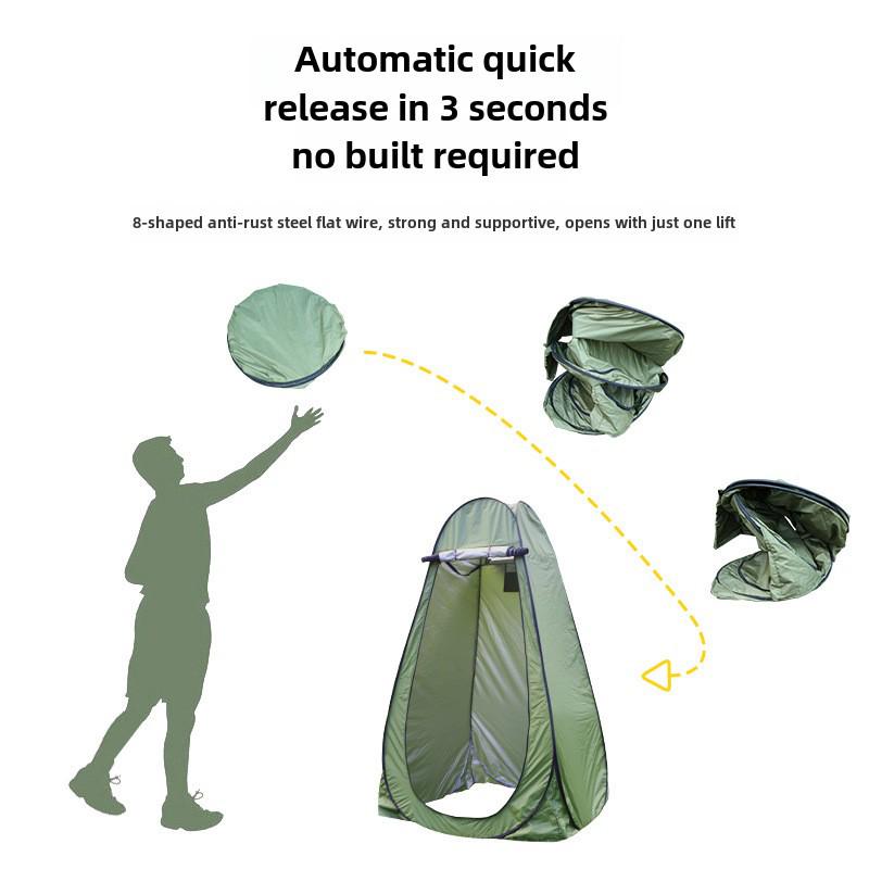 Portable Outdoor Privacy Tent for Showering and Changing Clothes