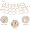 2 Packs Parrot Swing Hanging Toys, Bird Climbing Rope Net Ladders Small Medium Pet Activity Toy Suitable for Parakeet,Cockatiel,Cockatoo,Conure,Mini