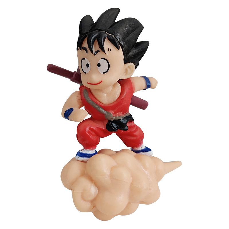 Nueva Figura de Dragon Ball Son Goku Acuario Colgante Tanque de Peces Flotante Decoración de Paisaje Bola Flotante Adorno Creativo Juguetes