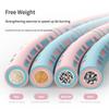 Adjustable Weighted Hula Hoop for Adults Kids, Detachable 6-Segment Fitness Hoop with Foam Padding for Core Training Waist Slimming
