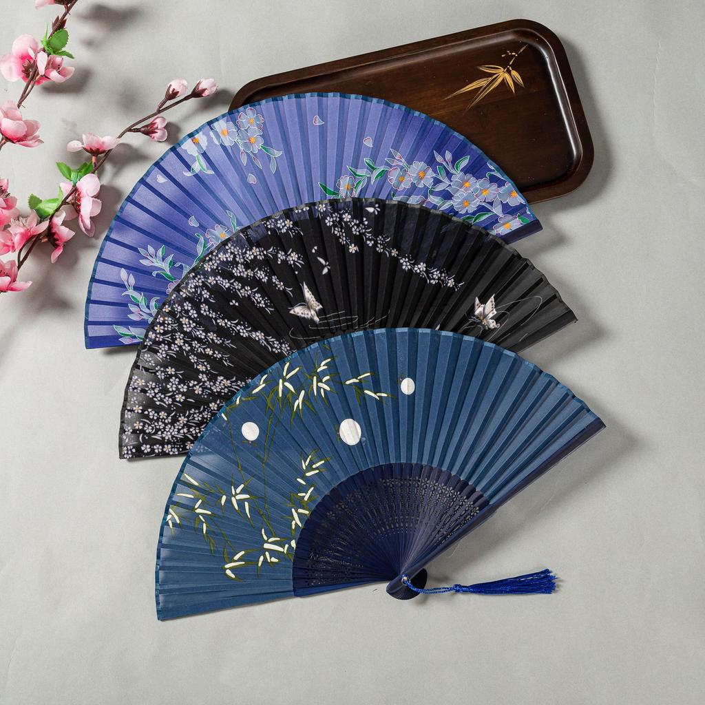 Japanese Fan Stylish Dance Fan Craft Fan Decorative For Party Women Photography