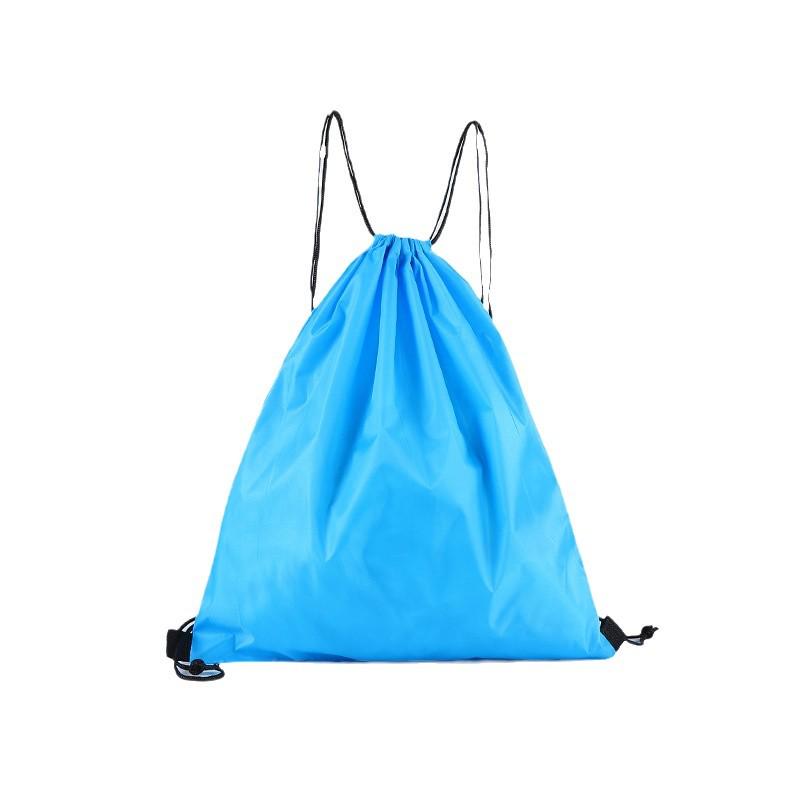 Colorful Polyester and Nylon Drawstring Bag: Double Shoulder Shopping and Storage Bag for Toys
