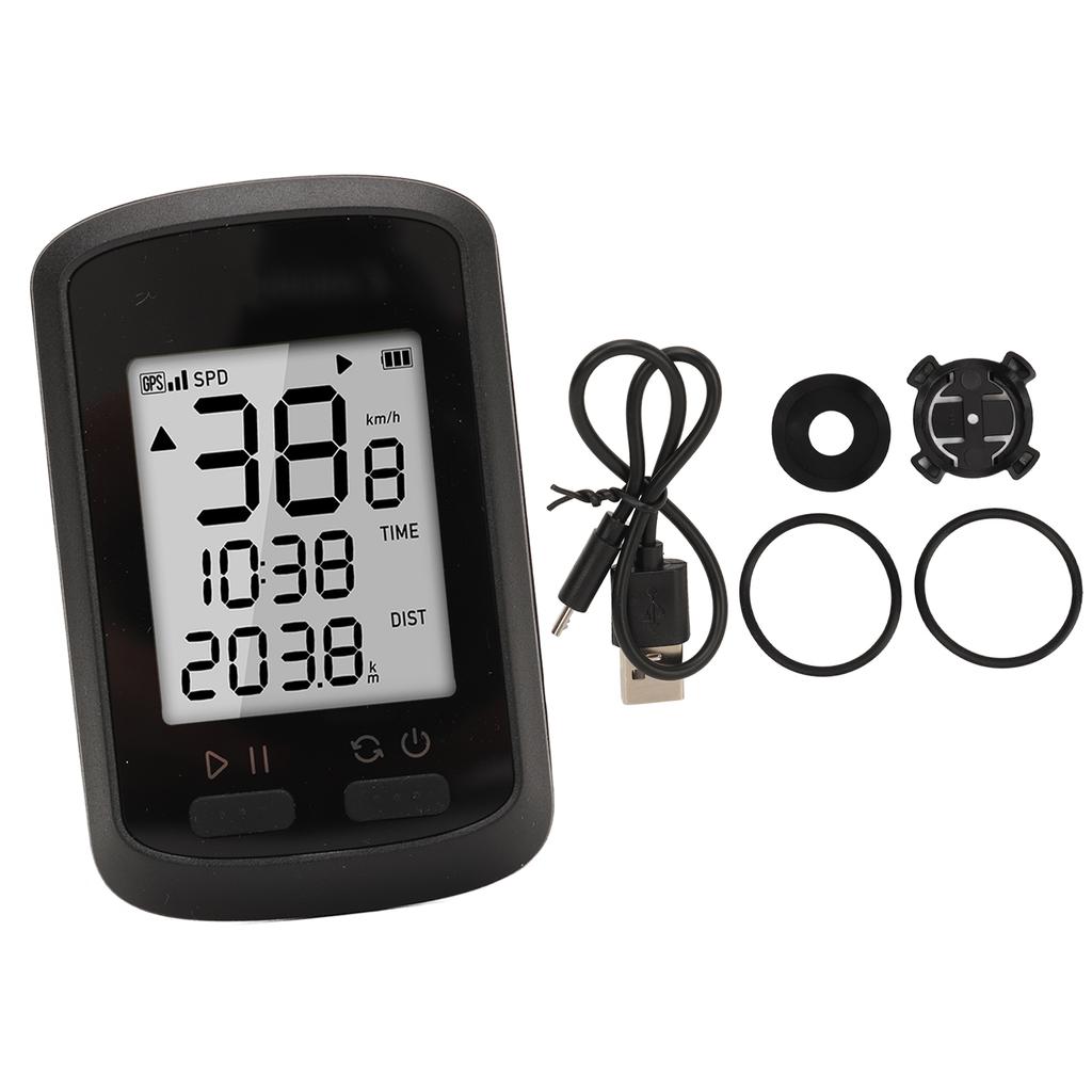 GPS Bike Computer Wireless Bicycle Computer Bicycle Speedometer Odometer for Mountain Road Bike