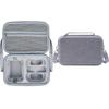 Multiple Accessory Storage Bag for Drones Fly More Combo, Portable and Protective PU Material