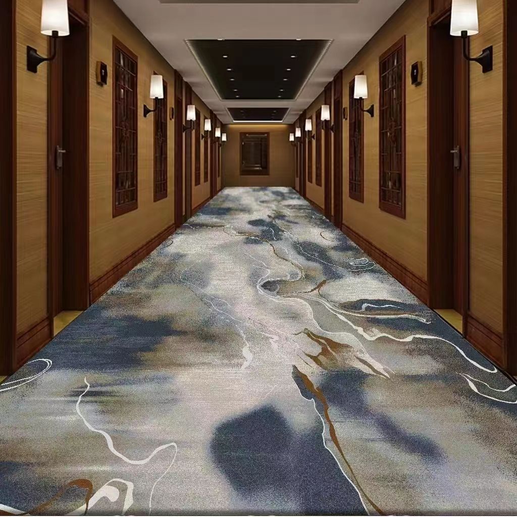 Long Corridor Carpet Non-slip Hall Runner Carpets Stairway Rug European Style Aisle Carpet