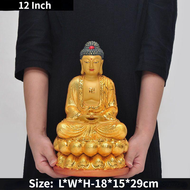 

Татхагата Украшение для дома Будда Золотой Будда Домашнее поклонение Ремесло Украшения Будда Украшение