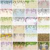 Floral Vine Wallpaper Backdrop,Romantic Ambiance Backdrop for Weddings,Spring/Summer Events,Flower Decor,Party Backdrop,Photo Gallery