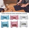 Edge Stitch Gauge Lock Sewing Ruler 3D Printed Seam Allowance Ruler Thumb Guide