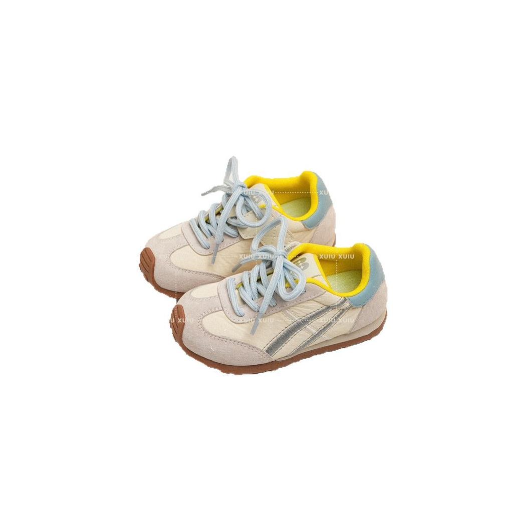 XSHX "Ghost's Dopamine" Oil Painting Pleated Children's Functional Forrest Gump Shoes Spring and Autumn Boys and Girls [Wenzhou Shoes]