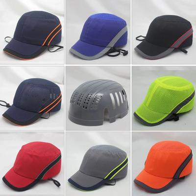 Hard Inner Shell Work Safety Bump Cap Protective Helmet Baseball Hat Style For Work Factory Shop Carrying Helmet Head Protection