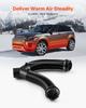 VEVOR Diesel Heater Pipe Duct Vent Kit, 75mm Heater Pipe Warm Air Outlet Vent Set with Y-Shaped Connector & Air Duct Clamps