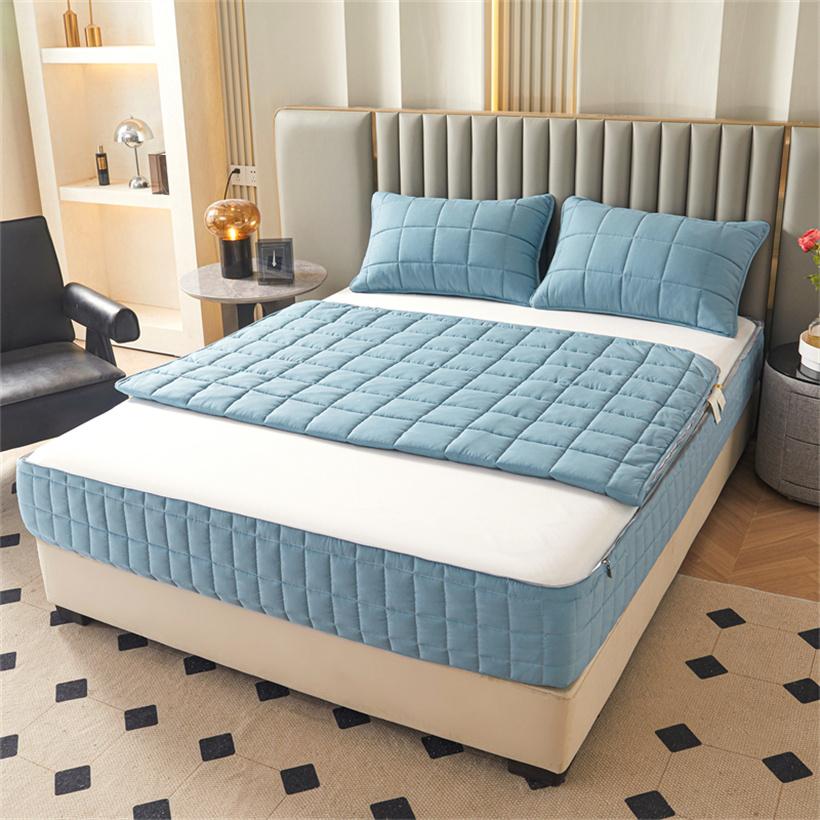 

Six Sides All Inclusive Матрас Топпер Толстый Матрас Чехол Пылезащитный Воздухопроницаемый Бесшумный Матрас Защитная Простыня 90x200x15cm