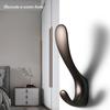 1Pc Coat Hook Coat Hook Light Luxury High-end Wall Hanging Wall Entrance Minimalist Door Single Wardrobe Shoe Cabinet Grille Hook