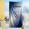 Chelsea Customize Text Beach Towel Soft Durable Quick-Dry Suitable for Sports Travel Swimming Yoga Bathroom Beach And Pool