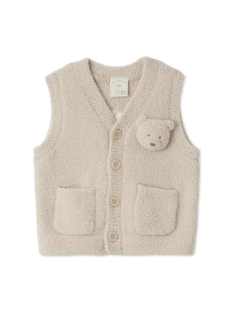 Gelato Pique BABY Powder Bear Vest PBNT249079BEG70