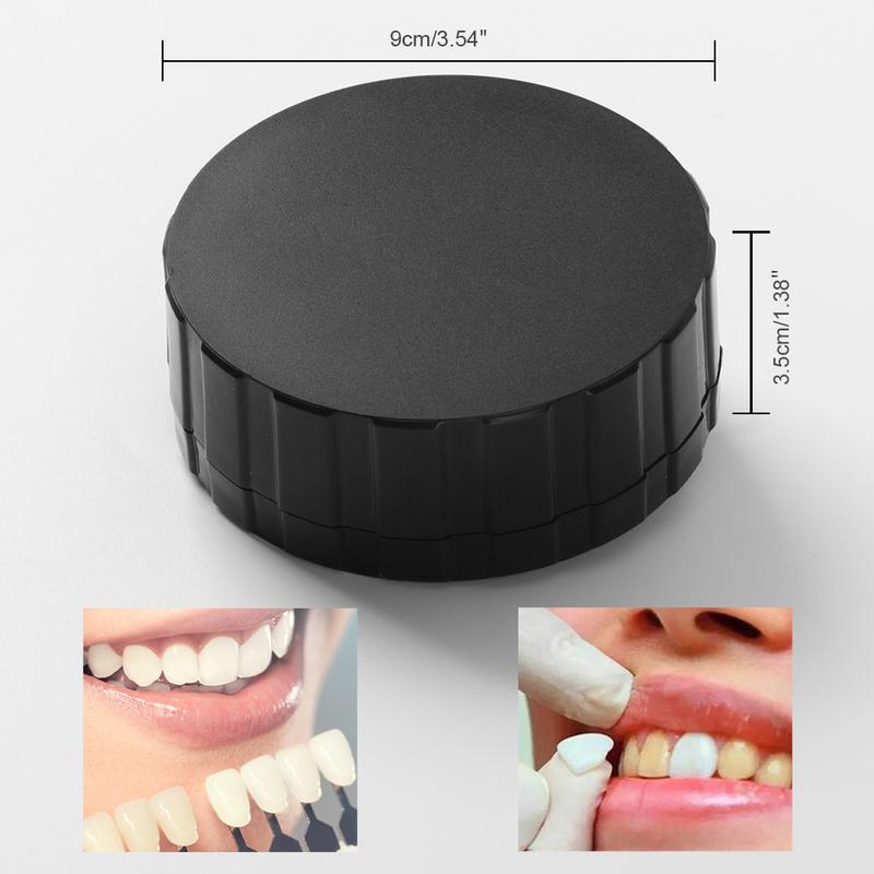 Azdent Parche de Pretratamiento para Carillas Dentales Caja para Dientes Dentadura Postiza de Cerámica Completa Almacenamiento Disposición Portátil Limpieza