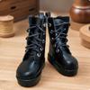 Combat Boots Rugged Ankle Edgy for 60 Cm Dolls
