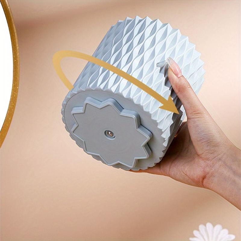 11,8 x 11,8 x 11,8 cm, 1 Stück, um 360 Grad drehbarer Make-up-Pinsel- und Stifte-Organizer mit großer Kapazität, multifunktionaler Halterbecher zur Aufbewahrung von Lippenstift und Augenbrauenstift.