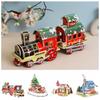 Train Christmas 3D Puzzle Christmas Tree Children Model Toy Paper Card Jigsaw  Early Educational