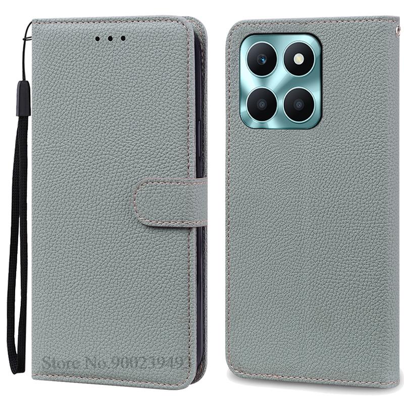 For Honor X6B Case Leather Flip Wallet Case For Honor X6B Phone Case Book Cover For Honor X6B Housing Coque Fundas