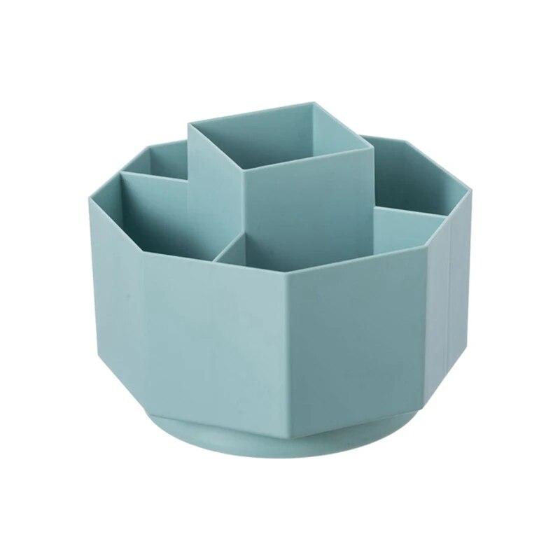 

Вращающийся держатель для ручек, настольный ящик для хранения канцелярских принадлежностей, офисный ящик для ручек, ящик для хранения косметики, ящик для хранения мелочей