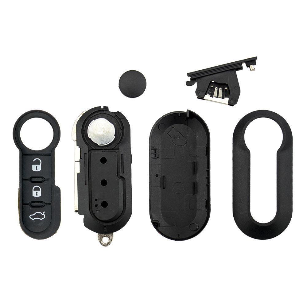 Carcasă de schimb pentru cheia telecomandă rabatabilă pentru mașină FIAT Boyue Iveco cu 23 de butoane. În stoc!