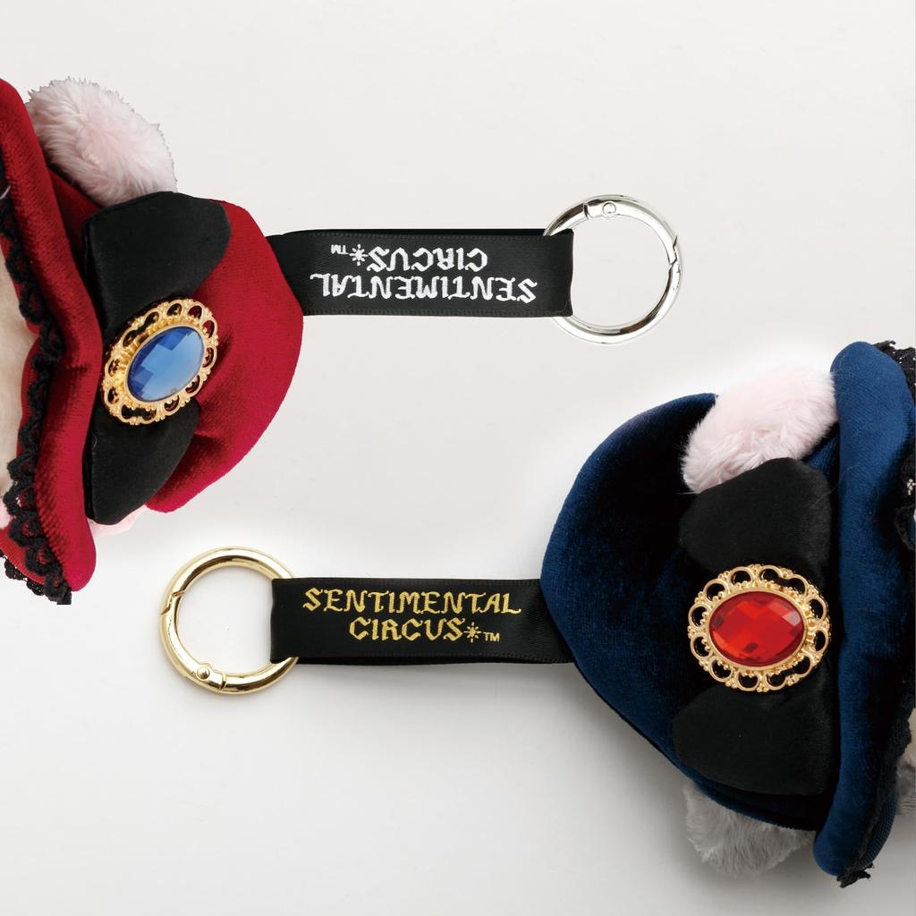 San-X Sentimental Circus "Eternal Magic and Wishes Grimoire" Hanging Plush Shappo MV33801 H170 X W110 X D90mm