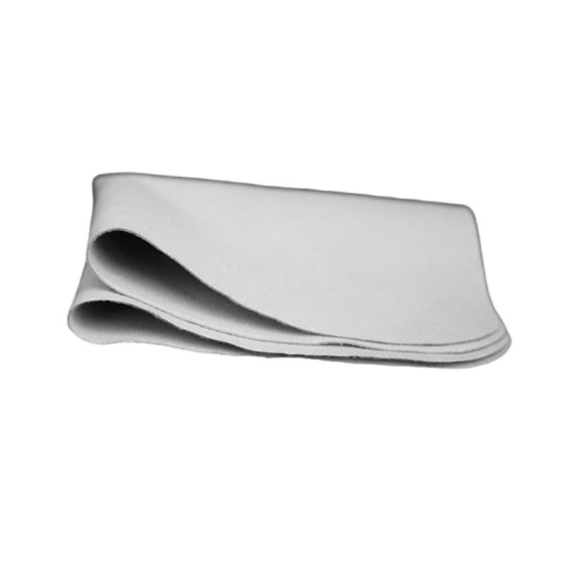 

Тканина для чищення та полірування ювелірних виробів для срібла та золота платини мікрофібра замшева тканина засіб для видалення потьмяніння інструмент 1 сірий колір