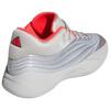 Dame 10 Adidas 'Silver Metallic Lucid Red' KJ4398