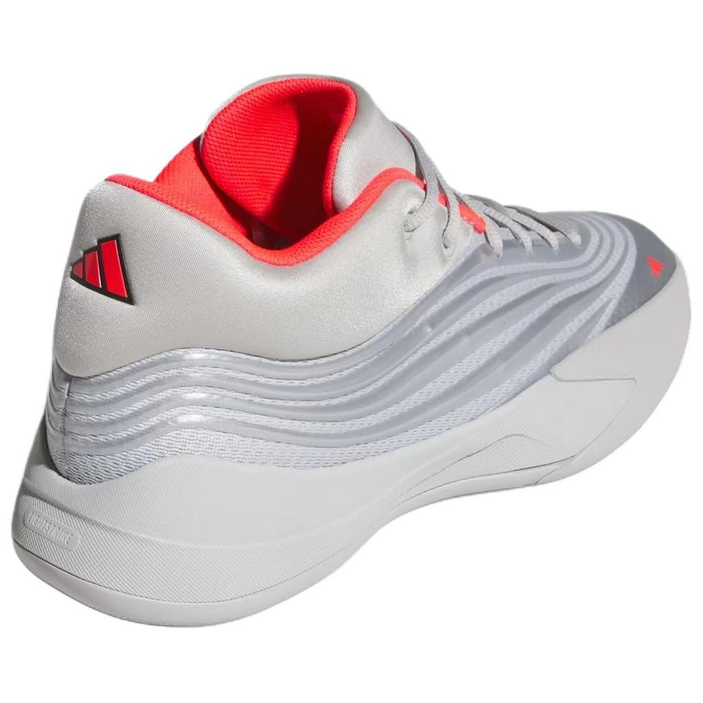 Dame 10 Adidas 'Silver Metallic Lucid Red' KJ4398
