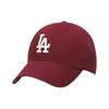 MLB Cotton Baseball Caps Unisex Red Fashion 3ACP6601N-07RDSXY/374589