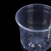 5 Stück Transparenter Plastik-Blumentopf Drainageloch Topf Gartenarbeit Wurzelwachstum Sichtbarkeit Für Alle Pflanzen Wasserschadenschutz