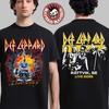 Def Leppard Live 2026 Tour UK A EU Merch Rattvik Švédsko Událost Tričko