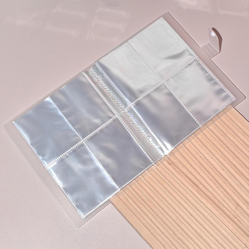 Jewelry Earring Organizer Storage Bags Book, Transparent Organizer, Book