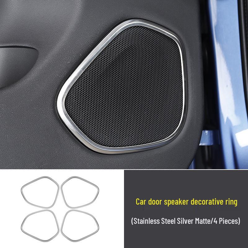 Volvo XC60 (2018-2025) Stainless Steel Interior Trim: Center Console & Speaker Decoration Frame