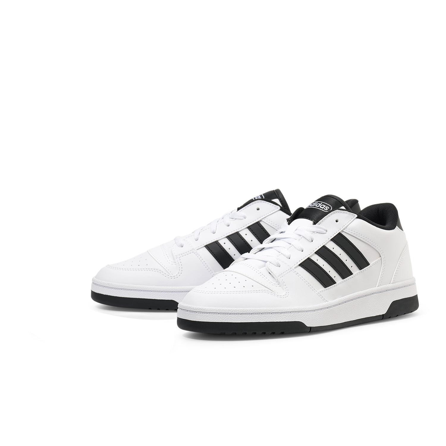 JR3249 Adidas Break Start Footwear White/Core Black/Footwear White (Men s) 4