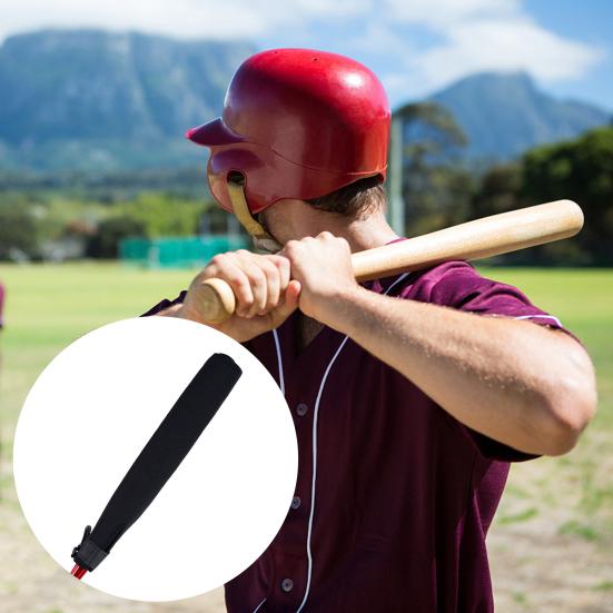 Baseball Bat Cover Wear-resistant Extra Soft Waterproof Fastener Tape Design with Clip Neoprene Baseball Bat Protector Cover Softball