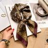 Blue and white temperament 71 small square scarf silk scarf women's new summer thin versatile fashion simple high-end scarf