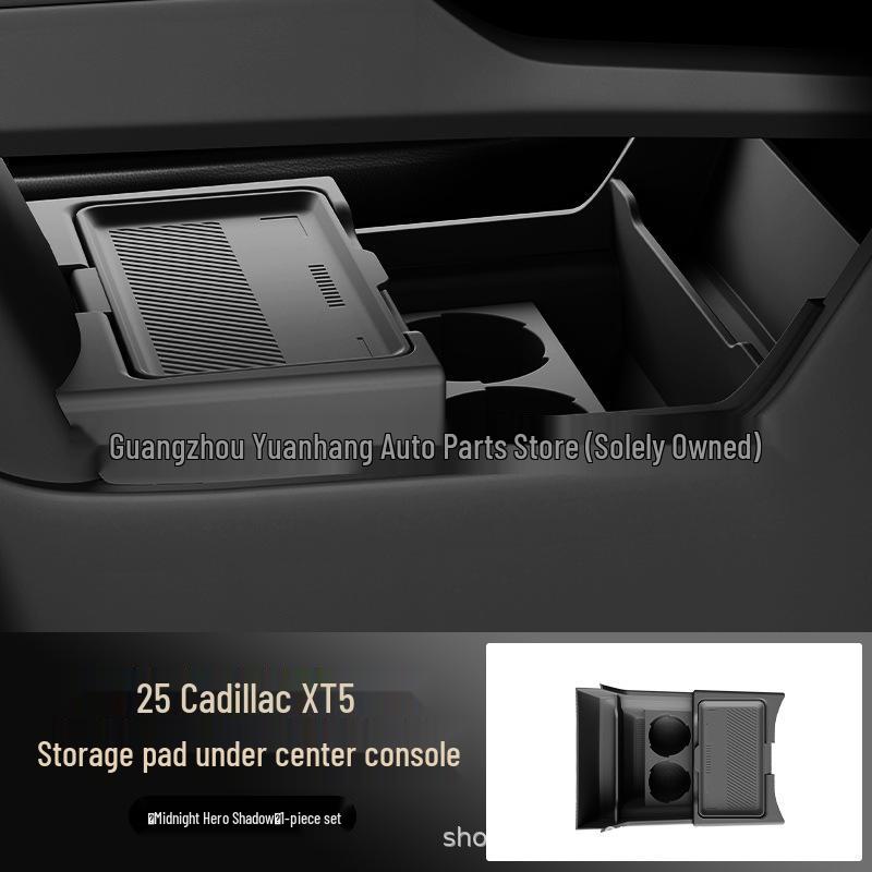 

Cadillac XT5 Center Console Lower Storage Box for 25 Models - Glasses Holder & Car Accessories
