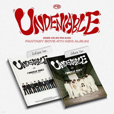 FANTASY BOYS - 4º Mini Álbum: INDUDABLE [SET de 2 tipos]