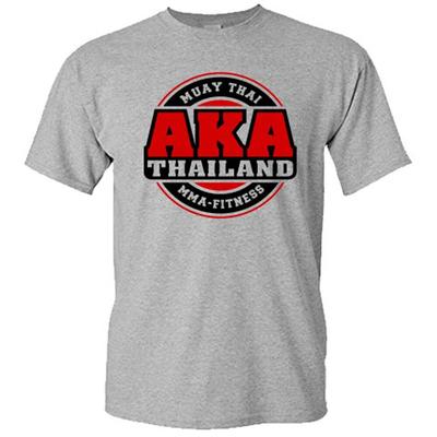 AKA Thailand Muay Thai Gym Herren T-Shirt Damen Tee Top Unisex Grau Größe S-5XL
