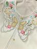 Autumn 2025 Chinese-Style Embroidered Vest with Frog Buttons - Women's Ethnic Short Stand Collar Cardigan
