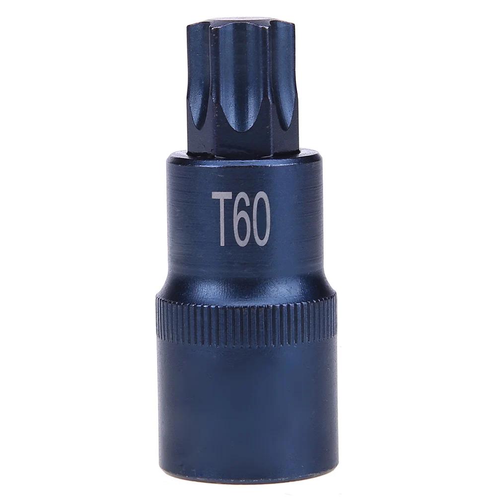 Torx Screwdriver Bit 1/2 Socket Bits Adapter for Screwdrivers T30 T35 T40 T45 T50 T55 T60 T70 Drive Socket Repair Hand Tool