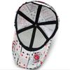 Creative Playing Card Pattern Summer Baseball Cap Women Men Embroidered Cotton Mesh Caps Unisex Outdoor Sports Hip Hop