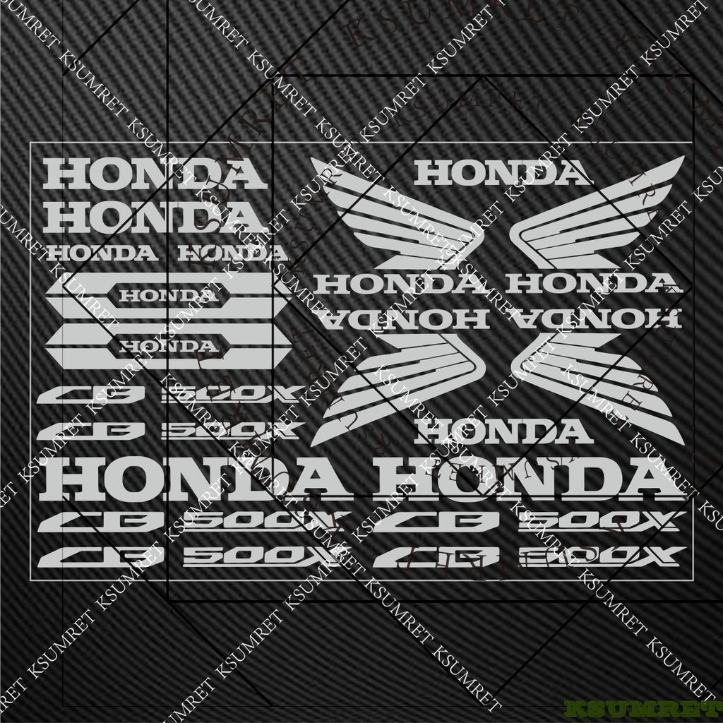 For Honda CB500X Stickers Motorcycle Sticker Moto Helmet Cb500x Emblem Decal