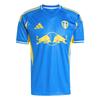 Aeroready Leeds United Club 25/26 Season Moisture-Wicking Short Sleeve Football Shirt Men Tops JI7274